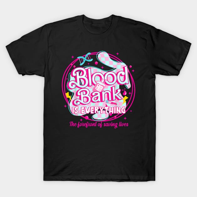 Pink Retro Lab Week 2024, Blood Bank, Laboratory, Lab Tech Team, Med Tech T-Shirt by MichaelStores